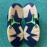 Jordan Electric Green 6s Size 10.5