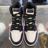 Jordan Court Purple 1s Size 6Y