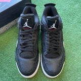 Jordan Black Lazer Gum 4s Size 10