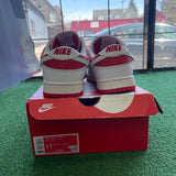 Nike Championship Red Low Dunks Size 11.5