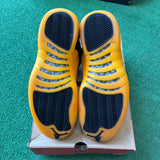 Jordan Black University Gold 12s Size 10