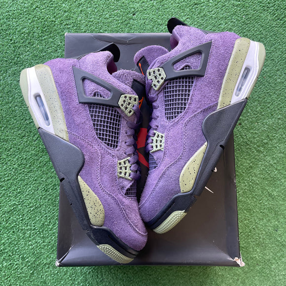 Jordan Canyon Purple 4s Size 11W/9.5M