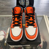 Jordan Turf Orange Mid 1s Size 4Y