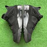 Jordan 2020 Black Cat 4s Size 7Y