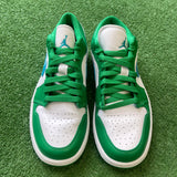 Jordan Lucky Green Aquatone Low 1s Size 7.5W/6M