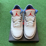 Jordan True Blue 3s Size 8