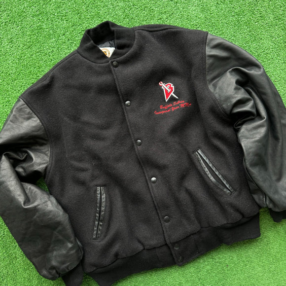 Vintage Buffalo Sabres Varsity Jacket Size M