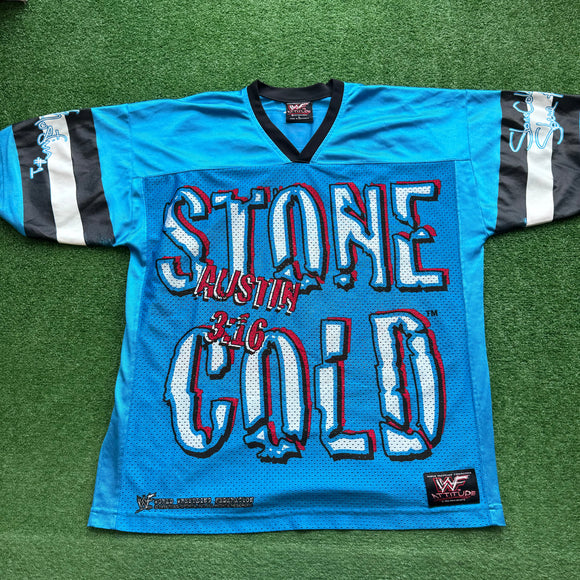 Vintage Stone Cold Jersey Size L