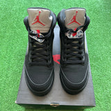 Jordan Black Metallic 5s Size 9
