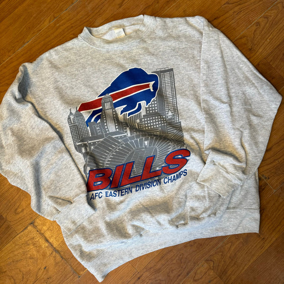 Vintage Buffalo Bills AFC East Championship Crewneck Size 2XL