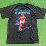 Vintage Elton John Tour Tee Size XL