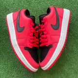 Jordan Siren Red Low 1s Size 7.5W/6M
