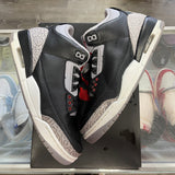 Jordan Black Cement 3s Size 10