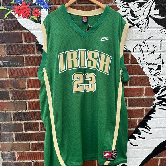 Vintage St.Mary Fighting Irish LeBron James Jersey Size XXL