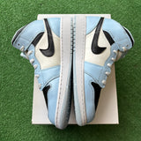 Jordan Ice Blue Mid 1s Size 6Y