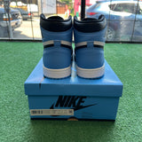 Jordan UNC Toe 1s Size 12