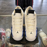 Jordan White Hyper Royal 14s Size 7Y