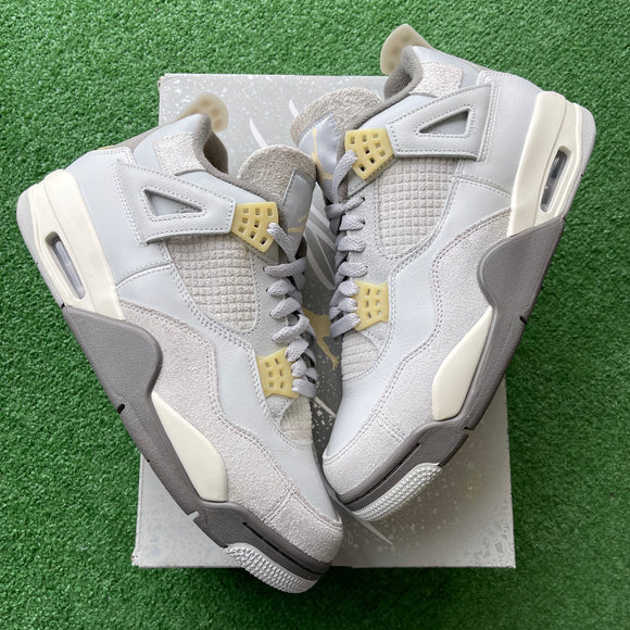 Jordan Craft Ivory 4s Size 9