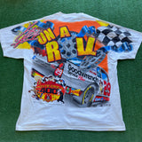 Vintage Looney Tunes NASCAR Racing Tee Size L