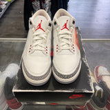Jordan White Cement 3s Size 8