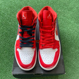 Jordan Barcelona Mid 1s Size 10.5