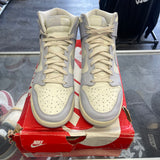 Nike Sail Football Grey High Dunk Size 10.5W/9M