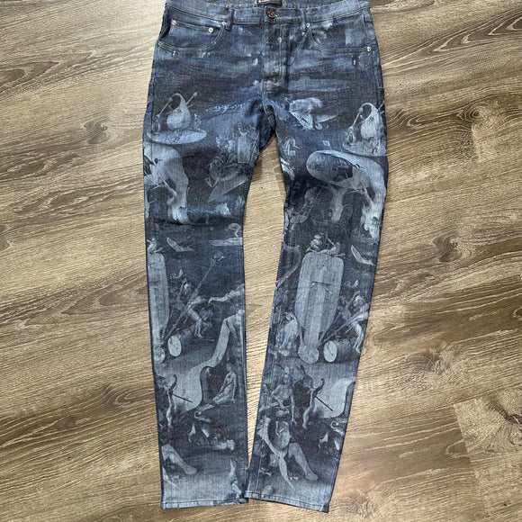 Purple Jeans Size 32W
