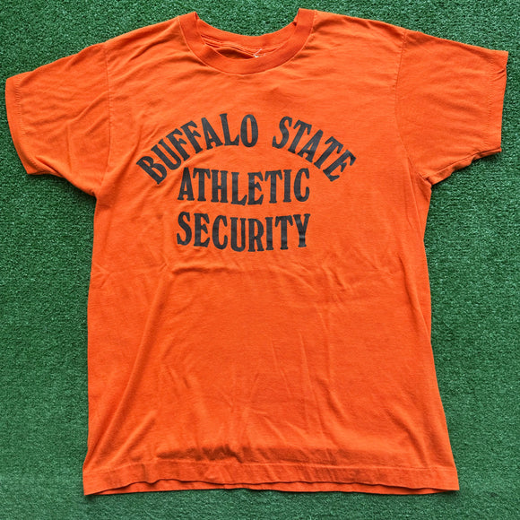 Vintage Buffalo State Athletic Security Tee Size M/L