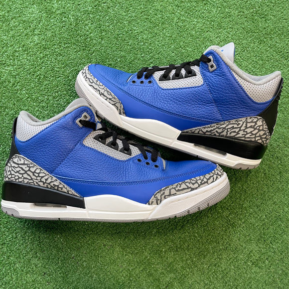 Jordan Varsity Royal Cement 3s Size 10