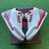 Jordan Cardinal 3s Size 6Y