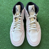 Jordan Barley Rose Mid 1s Size 12W/10.5M