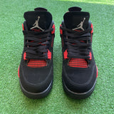 Jordan Red Thunder 4s Size 10