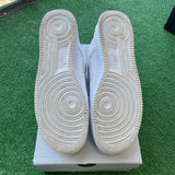 Nike White Air Force 1s Size 12