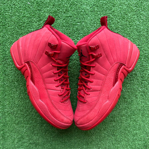 Jordan Gym Red 12s Size 5Y