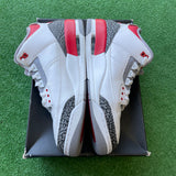 Jordan Fire Red 3s Size 13