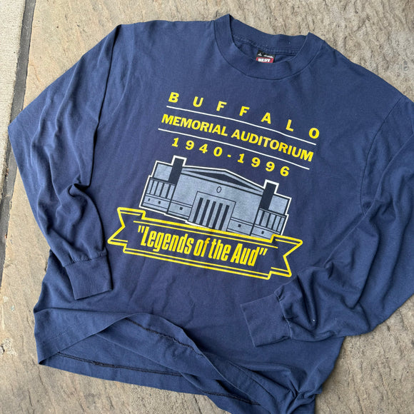 Vintage Buffalo Memorial Auditorium Long Sleeve Size L
