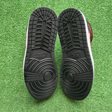 Jordan Bred Toe Mid 1s Size 10