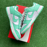 Nike Green Glow Low Dunk Size 11.5