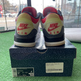 Jordan Fire Red Denim 3s Size 9.5