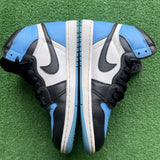 Jordan UNC Toe 1s Size 9