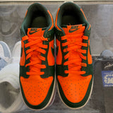 Nike Miami Hurricanes Low Dunk Size 8