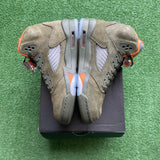 Jordan Olive 5s Size 6.5Y