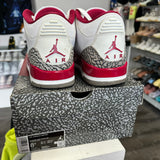 Jordan Cardinal 3s Size 8.5