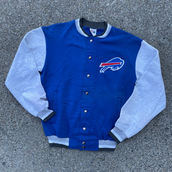 Vintage Buffalo Bills Sweater Jacket Size M