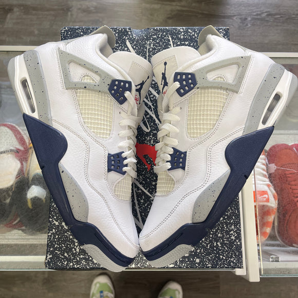Jordan Midnight Navy 4s Size 12