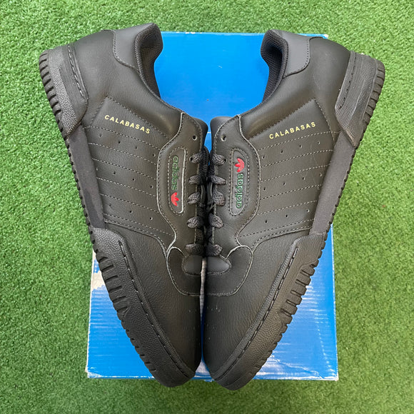 Adidas Yeezy Calabasas Core Black Powerphase Size 10.5