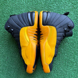 Jordan Black University Gold 12s Size 5Y