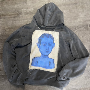 Blue Boii Hoodie Size L