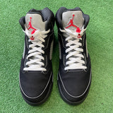 Jordan Reimagined Black Metallic 5s Size 10