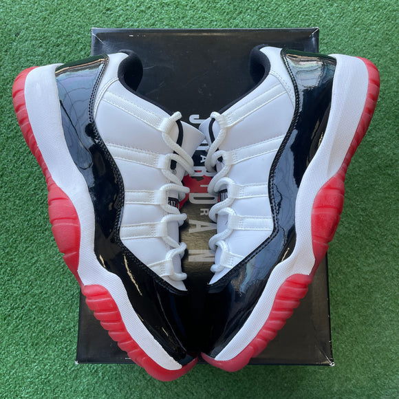 Jordan Concord Bred Low 11s Size 10.5